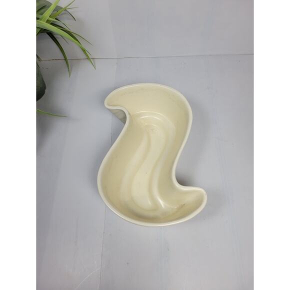 Vintage Haeger Pottery USA 3770 Planter, White S Ceramic Mid Century Modern - Picture 3 of 6